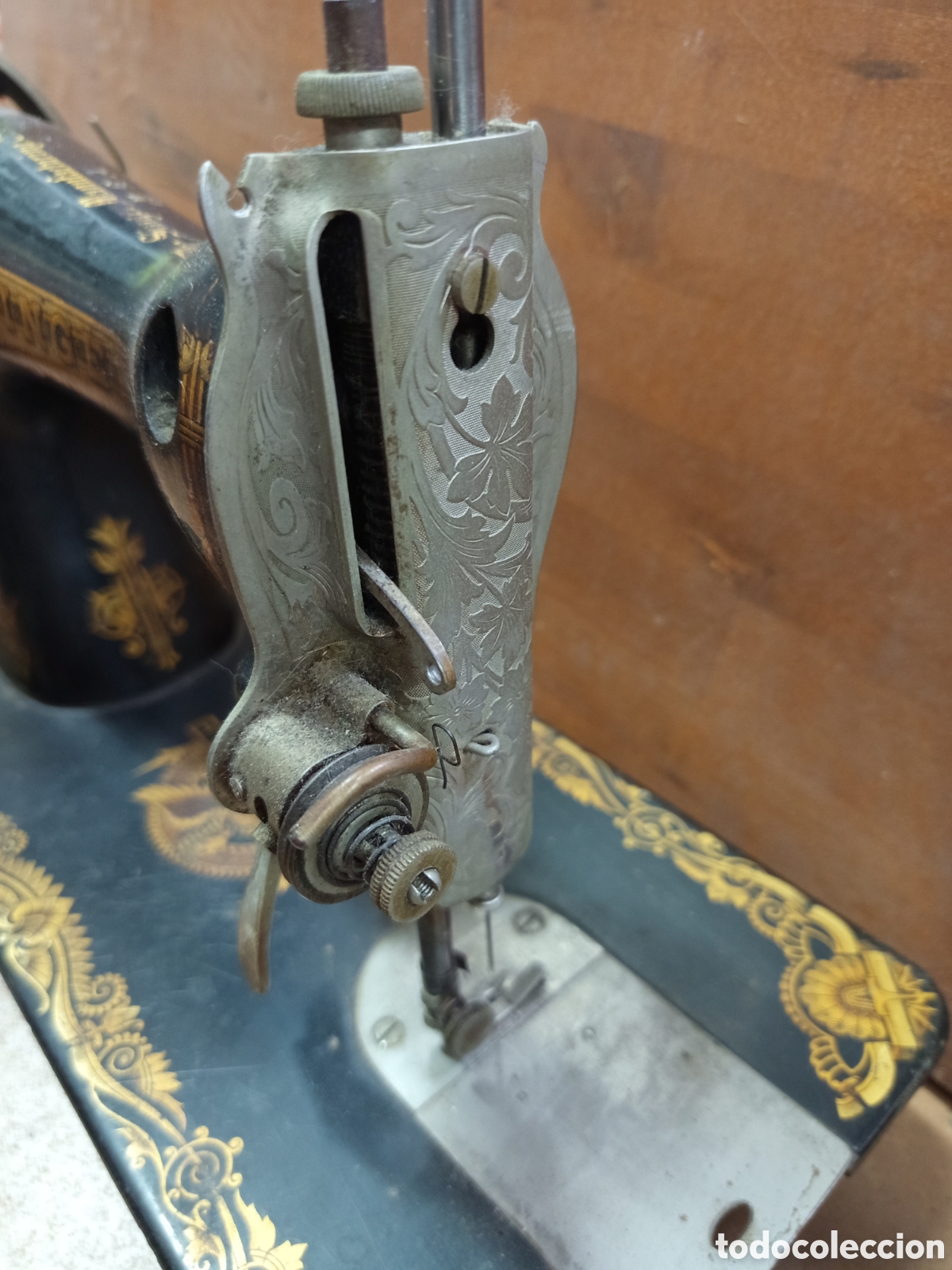 Antig&uuml;edades: Cabeza m&aacute;quina de coser Singer - Foto 8
