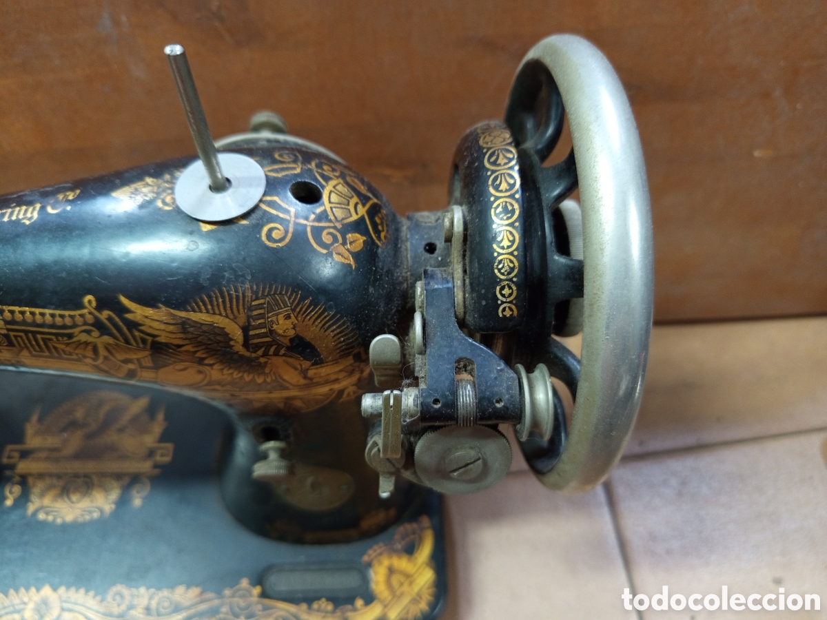 Antig&uuml;edades: Cabeza m&aacute;quina de coser Singer - Foto 10