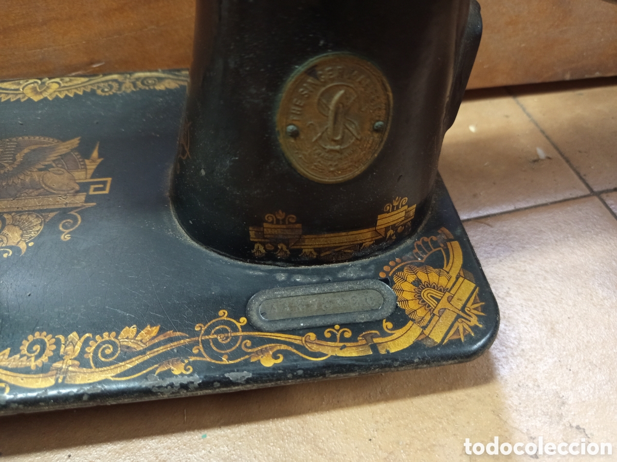 Antig&uuml;edades: Cabeza m&aacute;quina de coser Singer - Foto 11
