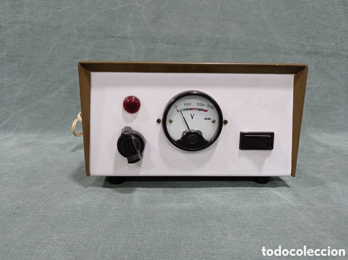 Antig&uuml;edades: ANTIGUO ESTABILIZADOR DE TENSI&Oacute;N PARA TV - TELEVISOR - ELEVADOR / REDUCTOR