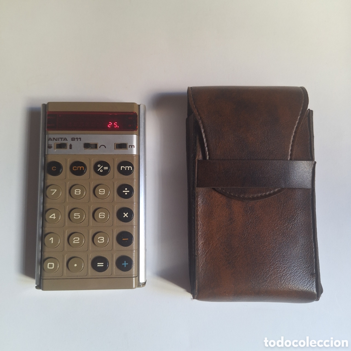 Antig&uuml;edades: CALCULADORA ANITA 811 VINTAGE. MADE IN ENGLAND 1972. - Foto 2