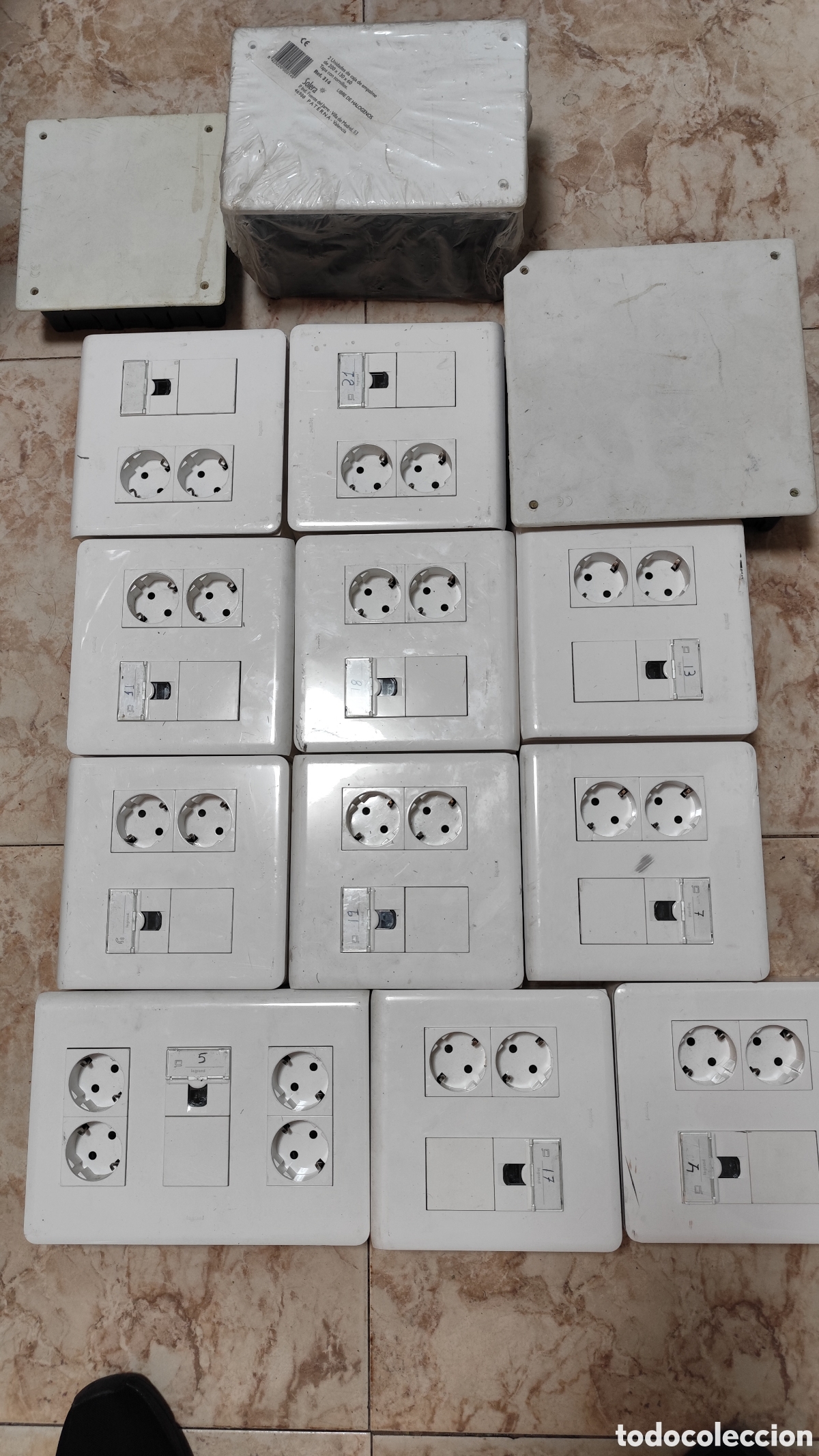 Antig&uuml;edades: Lote de material el&eacute;ctrico - Foto 2