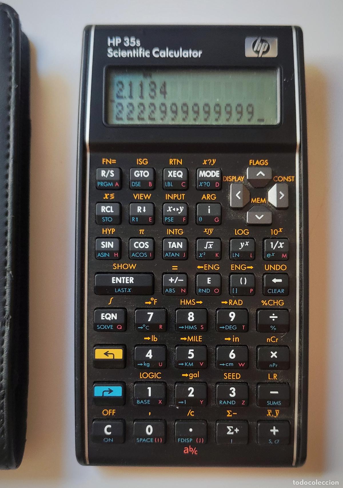 Antig&uuml;edades: HP 35S RPN CALCULADORA CIENT&Iacute;FICA HEWLETT PACKARD HP-35S PROGRAMABLE SCIENTIFIC CALCULATOR - Foto 2