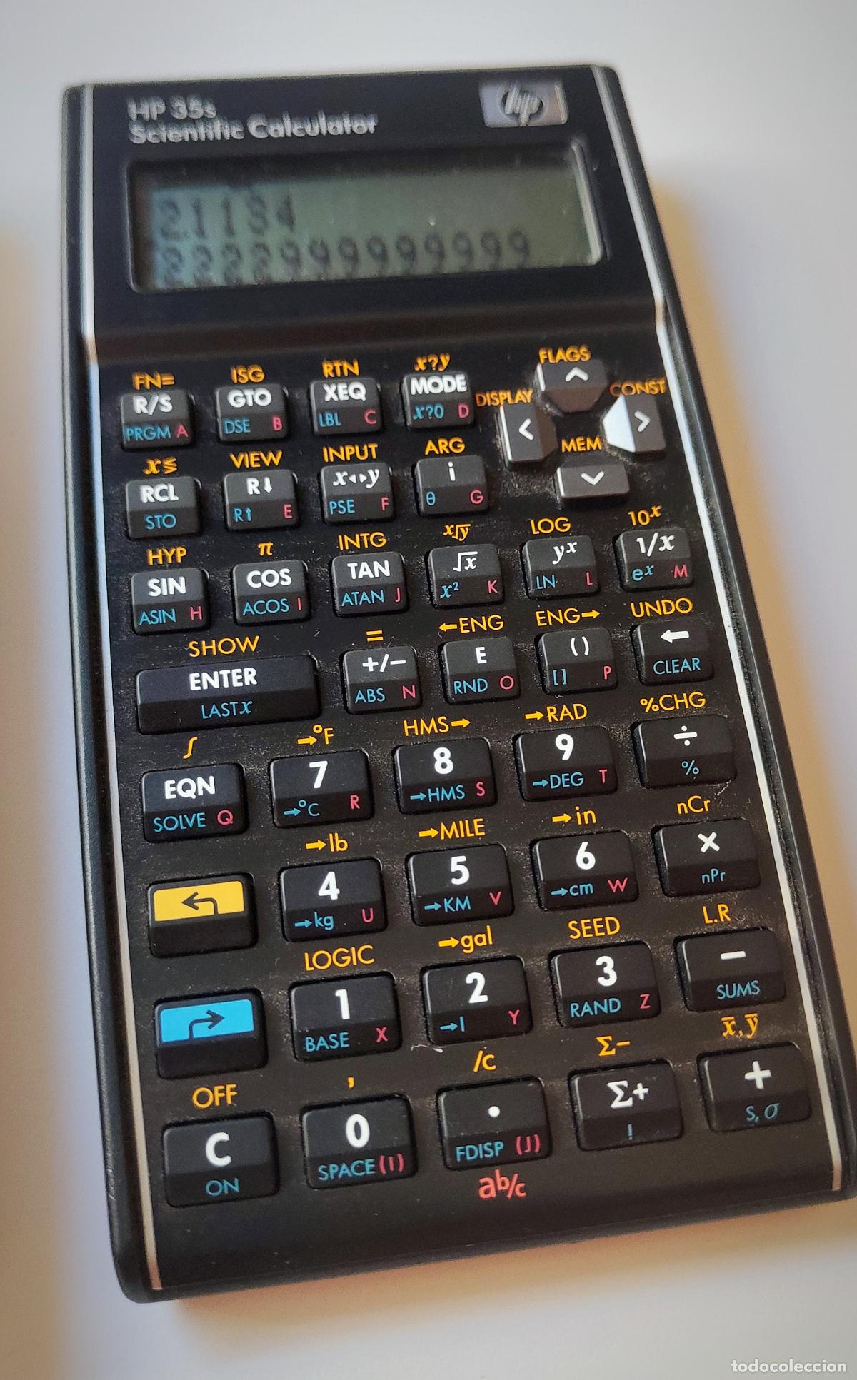 Antig&uuml;edades: HP 35S RPN CALCULADORA CIENT&Iacute;FICA HEWLETT PACKARD HP-35S PROGRAMABLE SCIENTIFIC CALCULATOR - Foto 3