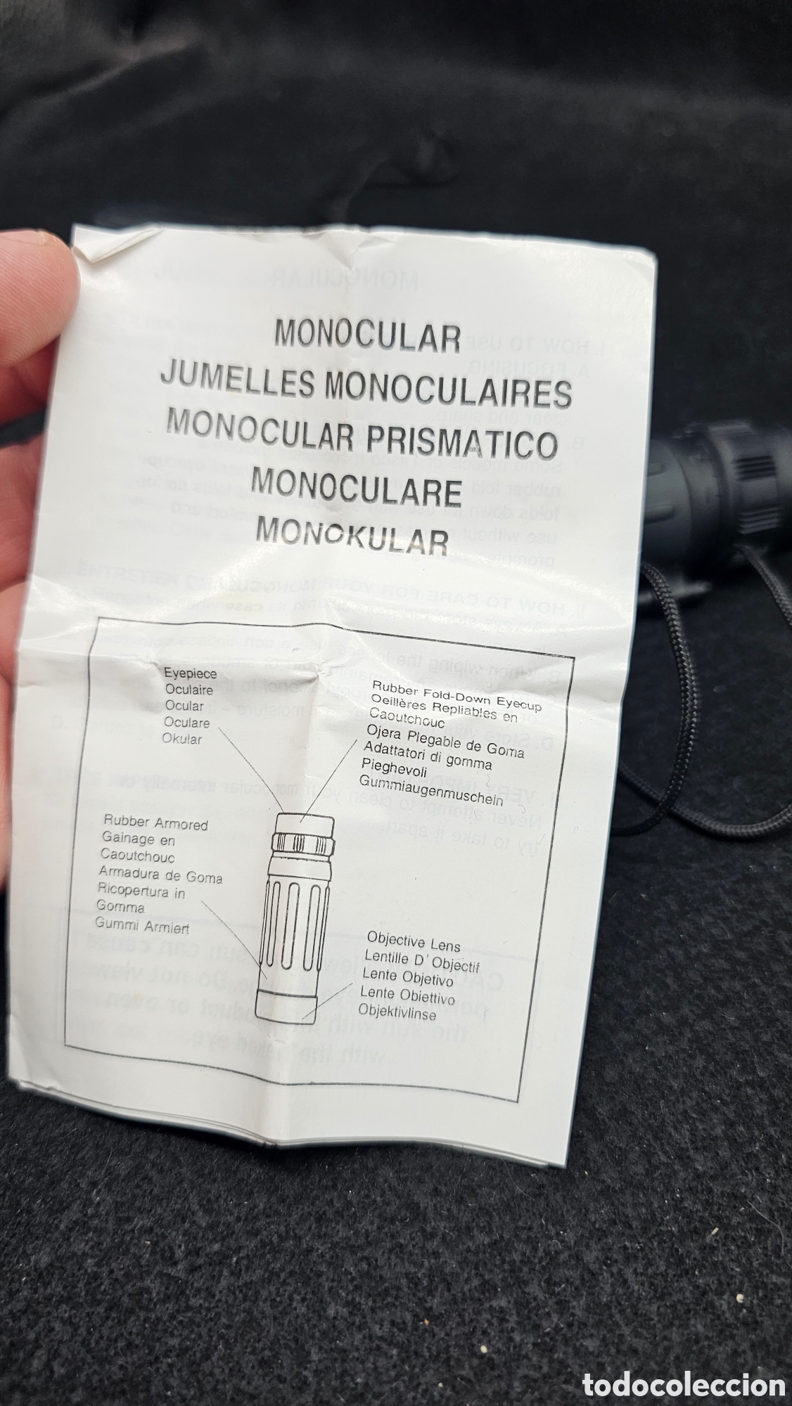 Antig&uuml;edades: Monocular compacto de bolsillo - Foto 2