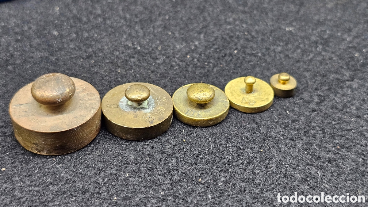 Antig&uuml;edades: Pesos / ponderales de bronce