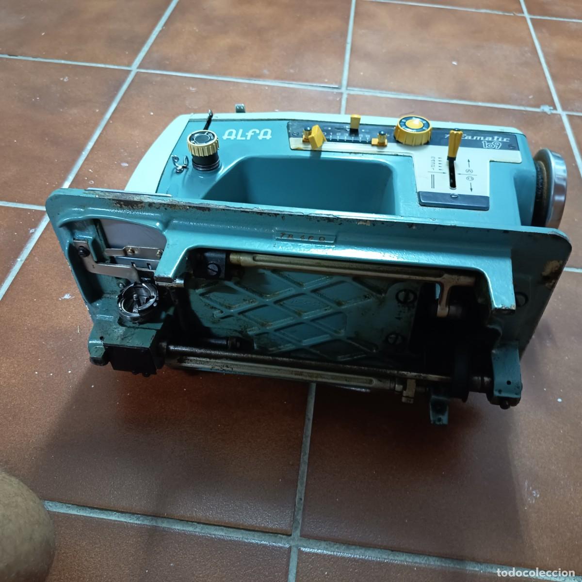 Antig&uuml;edades: M&aacute;quina de coser Alfa 169 - Foto 3