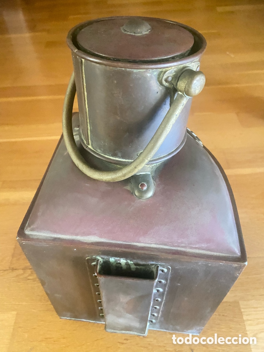 Antig&uuml;edades: Farol n&aacute;utico antiguo - Foto 7