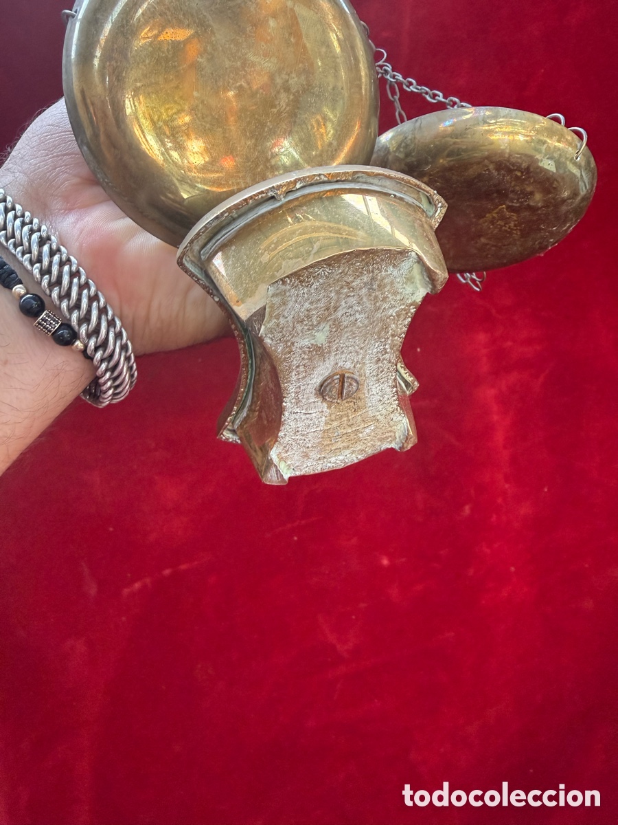 Antig&uuml;edades: Antigua balanza de bronce! - Foto 6
