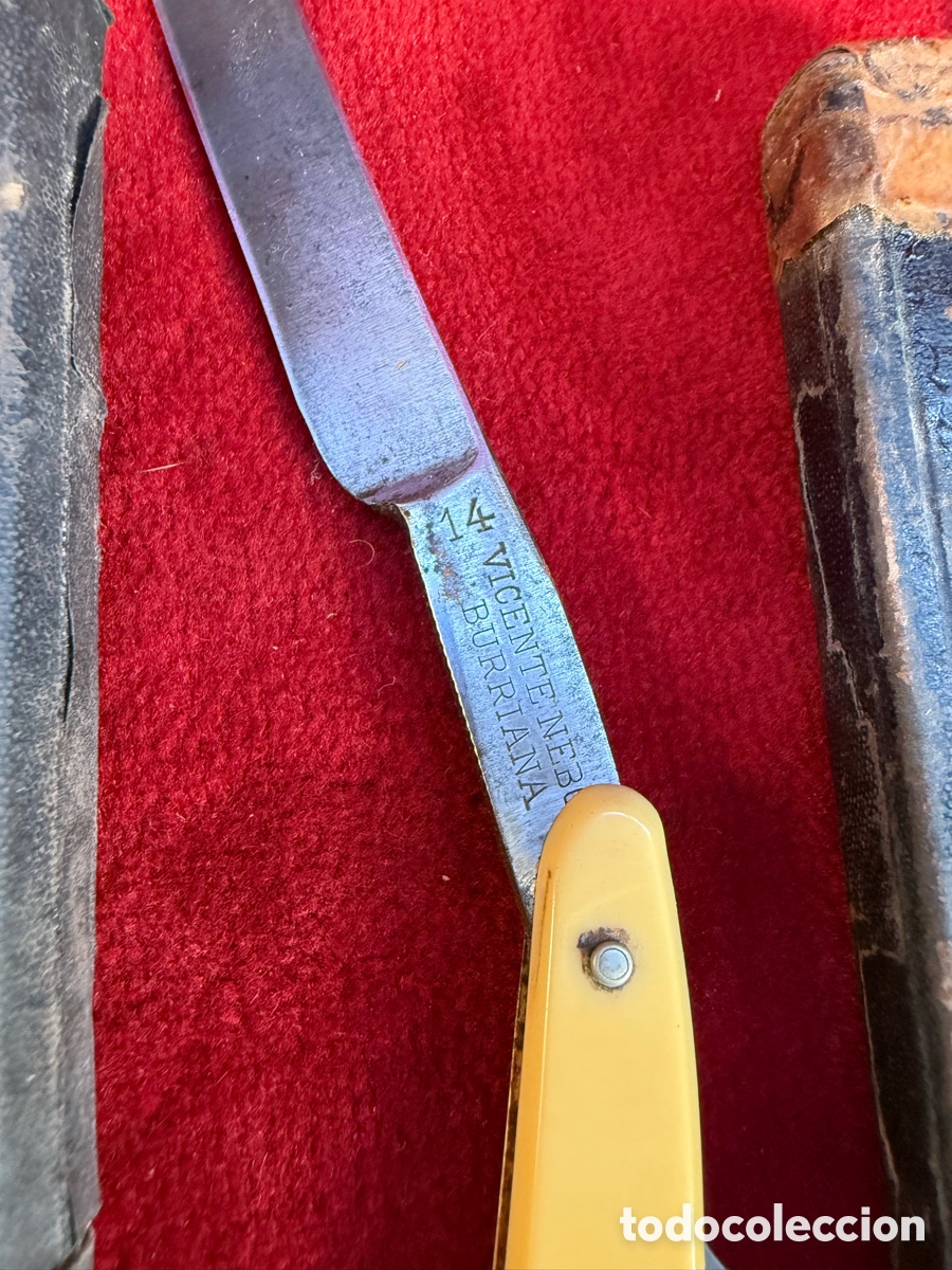 Antig&uuml;edades: Gran lote de material de barbero antiguo! - Foto 3