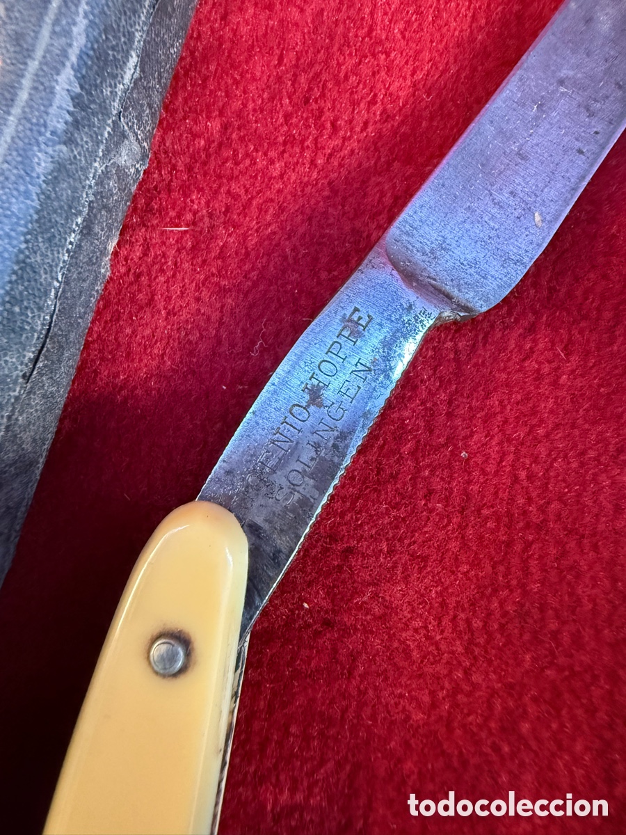 Antig&uuml;edades: Gran lote de material de barbero antiguo! - Foto 8