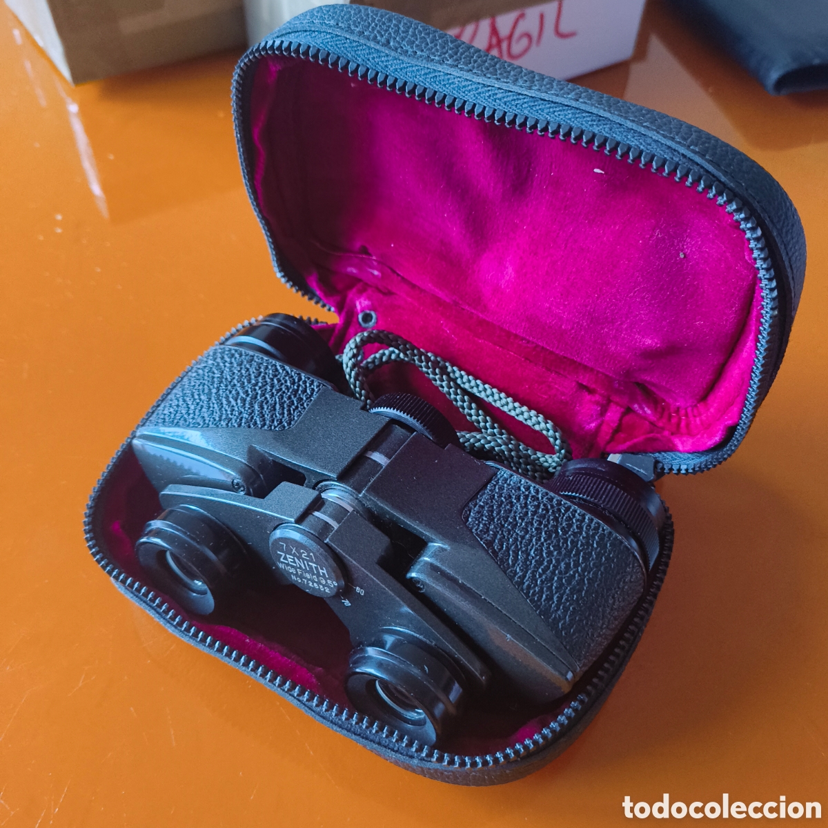 Antig&uuml;edades: Prism&aacute;ticos Zenith 7x21,como nuevo, esmalte. - Foto 12