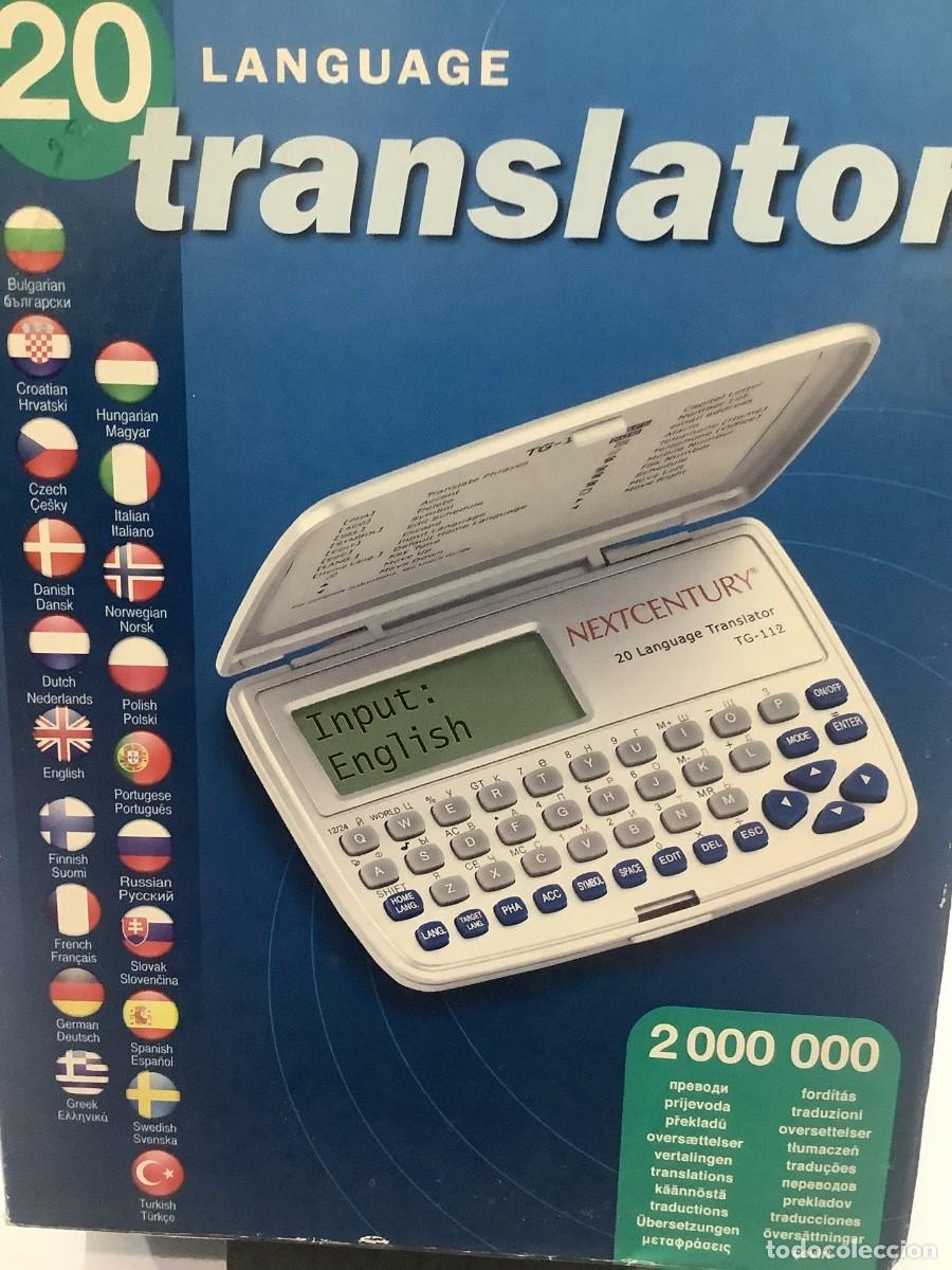 Antiques: TRADUCTOR NESTCENTURY &rdquo; PARA 20 IDIOMAS &rdquo; &iexcl;&iexcl;NUEVO!! (VER FOTOS)