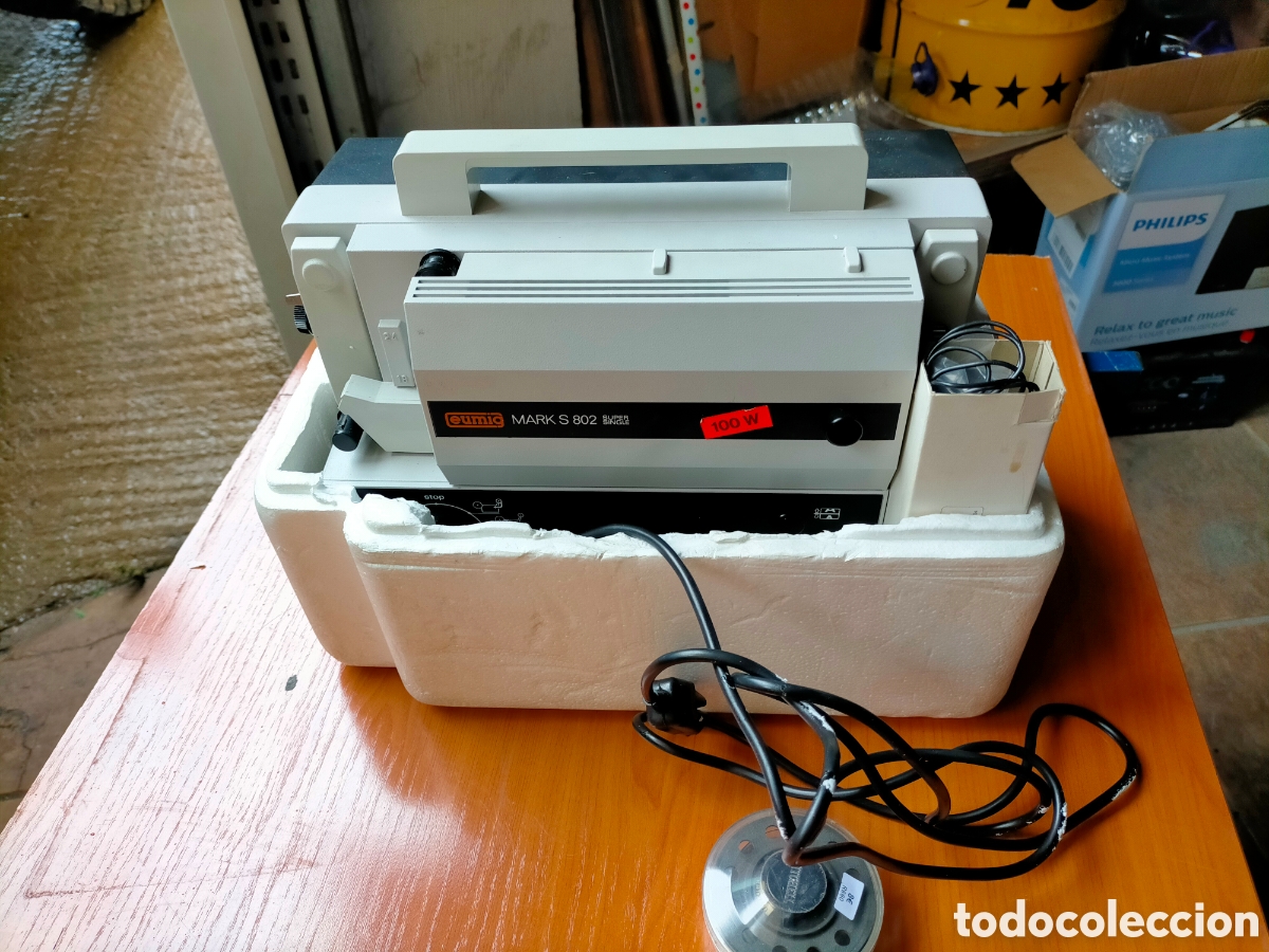 Antig&uuml;edades: PROYECTOR CINE EUMIG MARK S 802 SUPER SINGLE. JJ