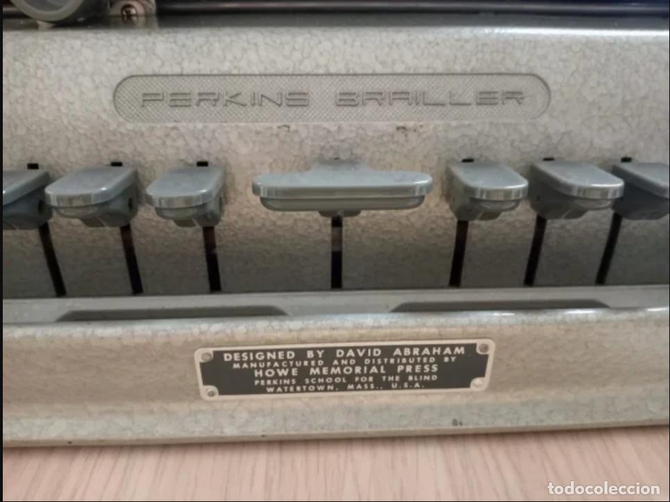 Antig&uuml;edades: M&aacute;quina Perkins Brailler - Foto 5
