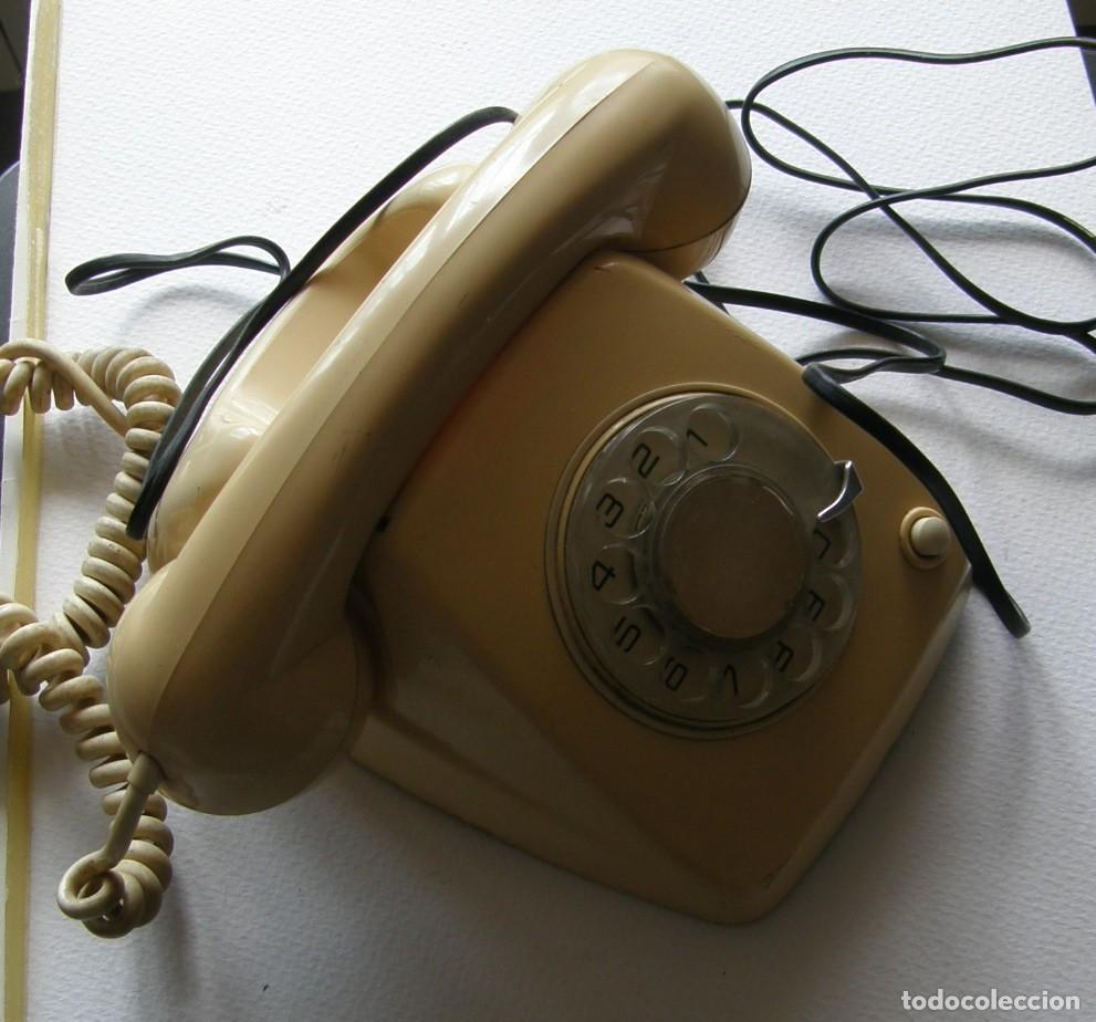 Tel&eacute;fonos: TELEFONO ANTIGUO DE RUEDA - Foto 3