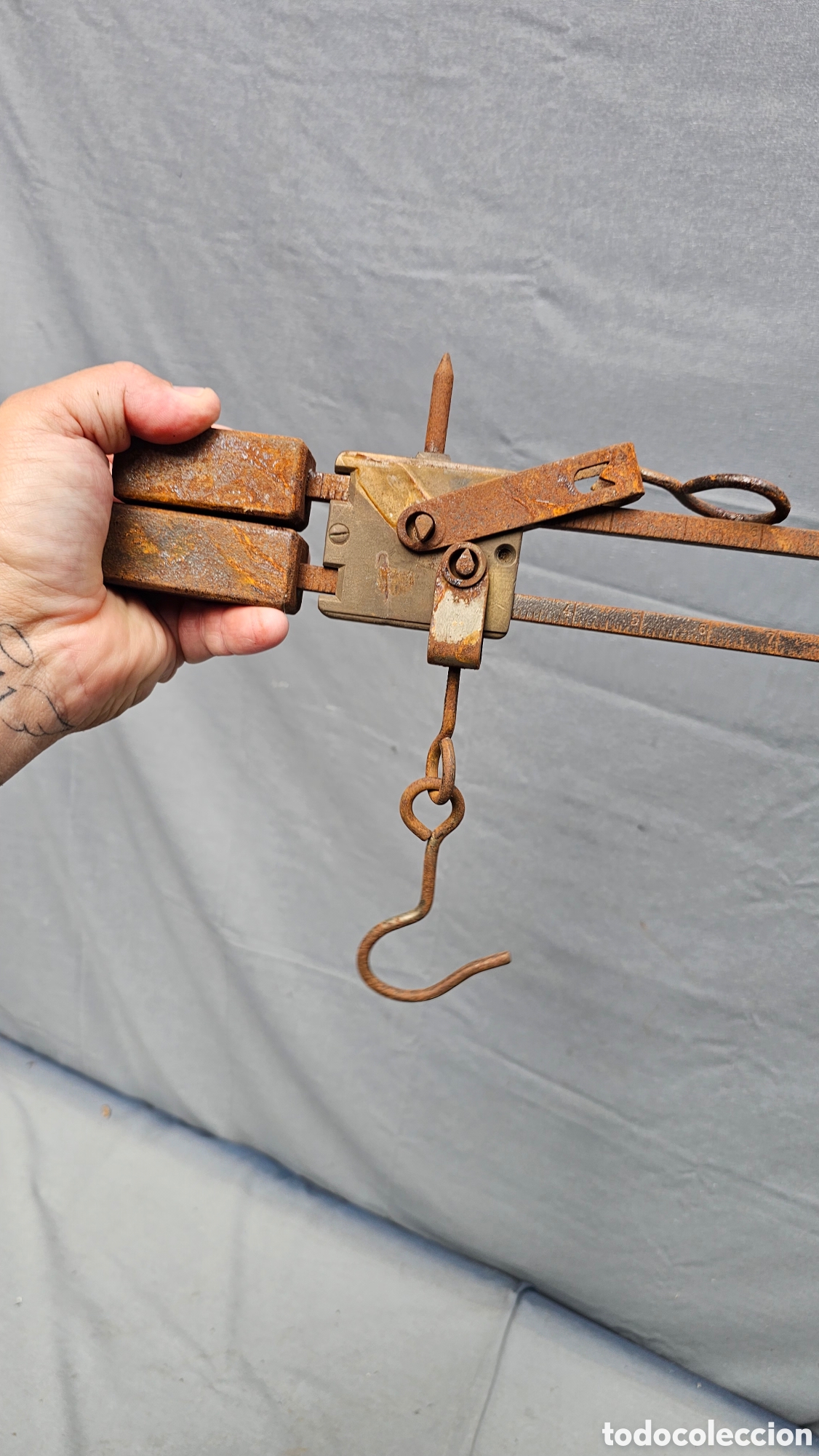 Antig&uuml;edades: Curiosa balanza romana - Foto 7