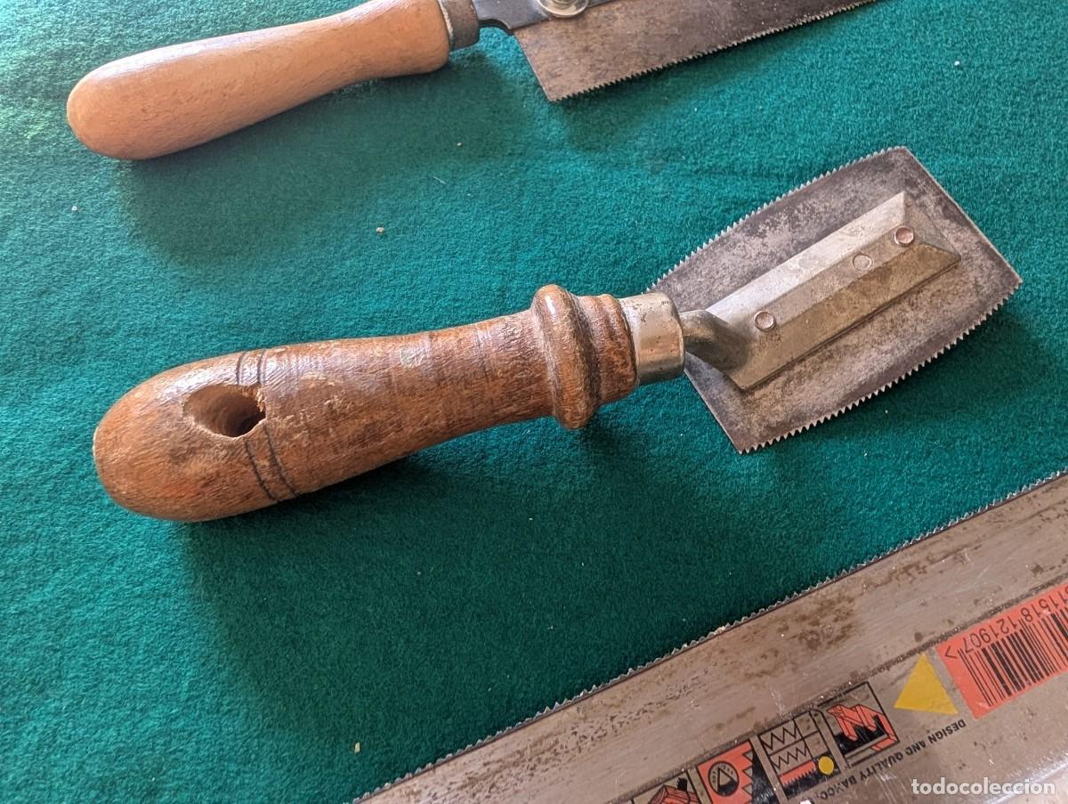 Antig&uuml;edades: Lote de Serruchos y Sierras Manuales de Carpinter&iacute;a - Foto 4