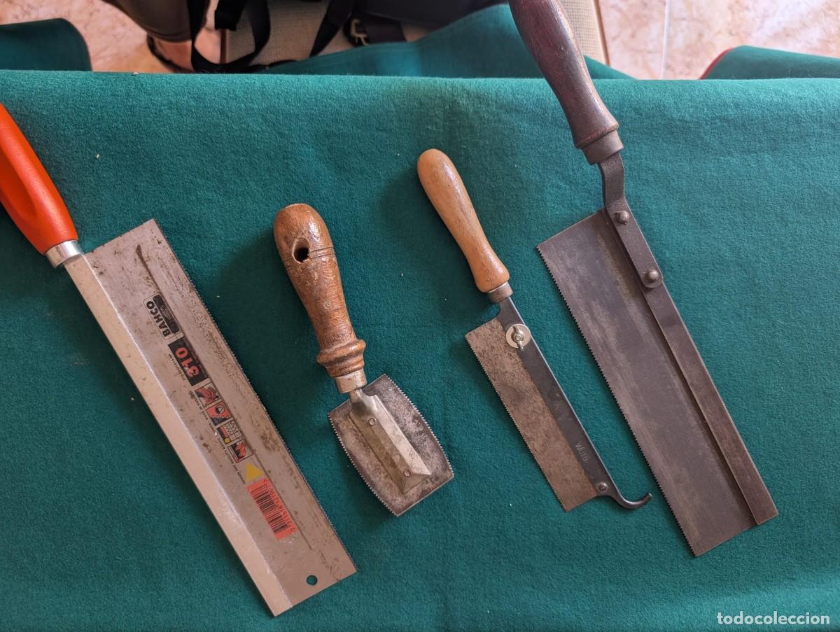 Antig&uuml;edades: Lote de Serruchos y Sierras Manuales de Carpinter&iacute;a - Foto 6