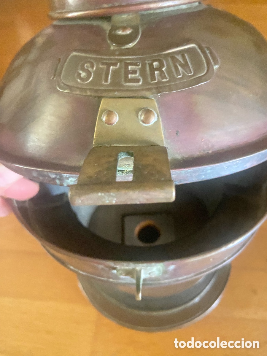 Antig&uuml;edades: Farol n&aacute;utico antiguo - Foto 9