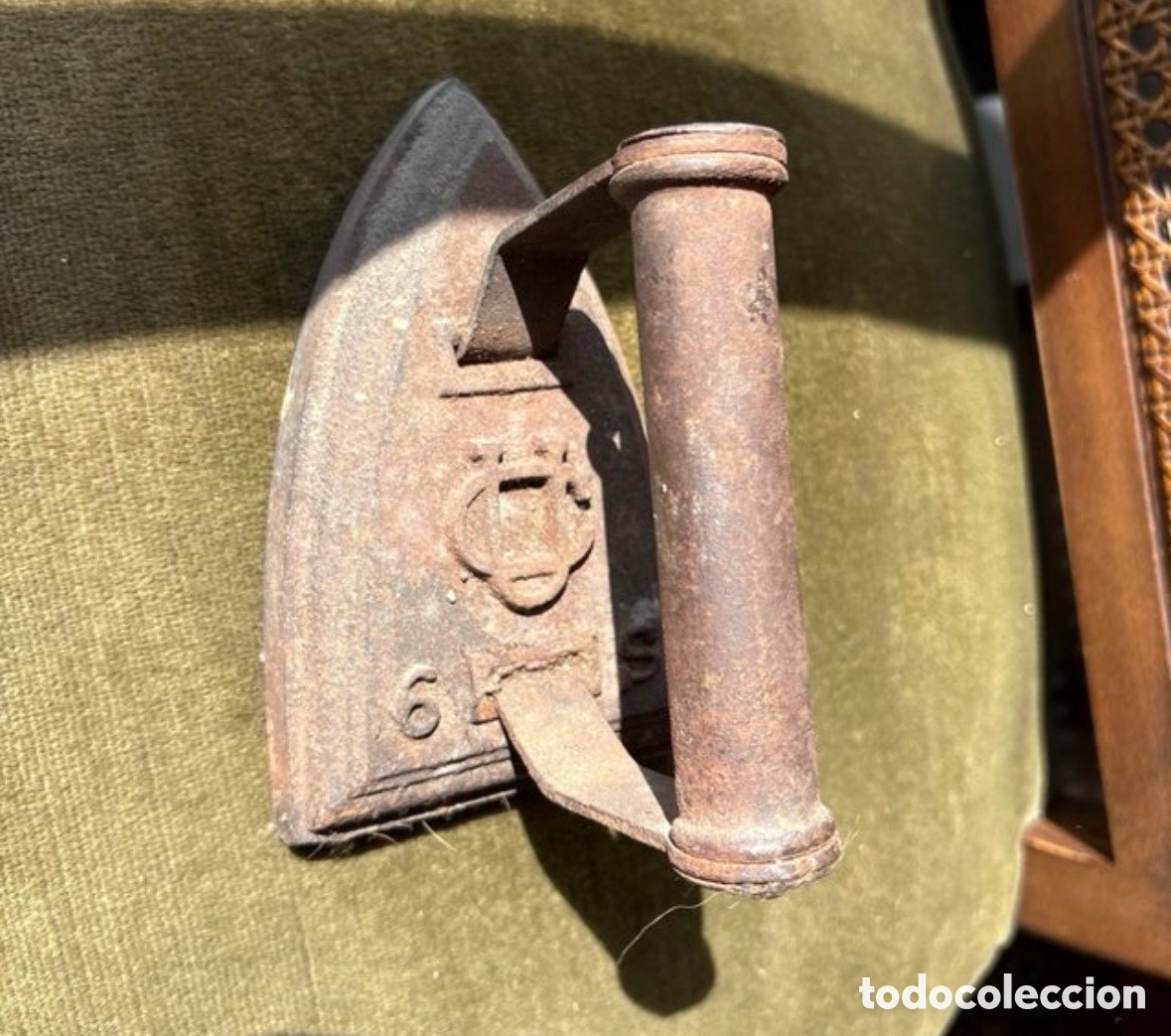 Antig&uuml;edades: Plancha antigua vintage - Foto 1