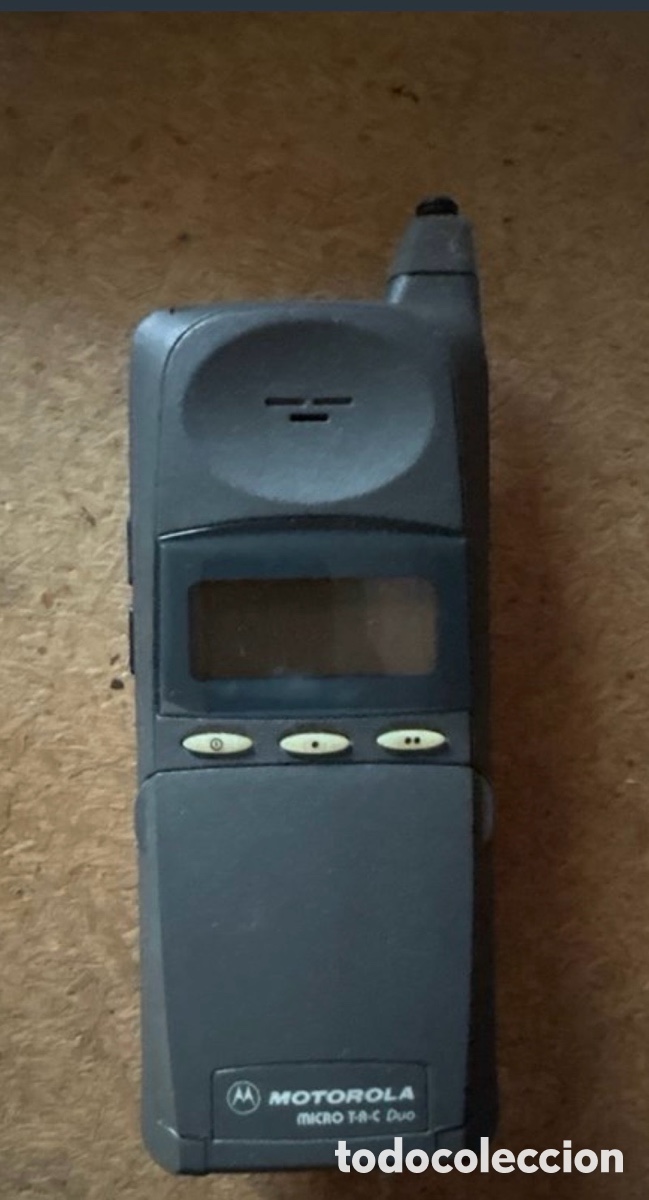 Tel&eacute;fonos: M&oacute;vil Motorola MicroTAC Duo Gris - Foto 2