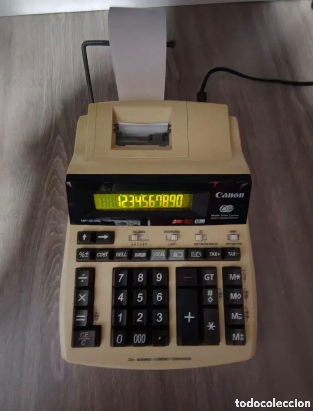 Antig&uuml;edades: calculadora CANON MP 120 MG