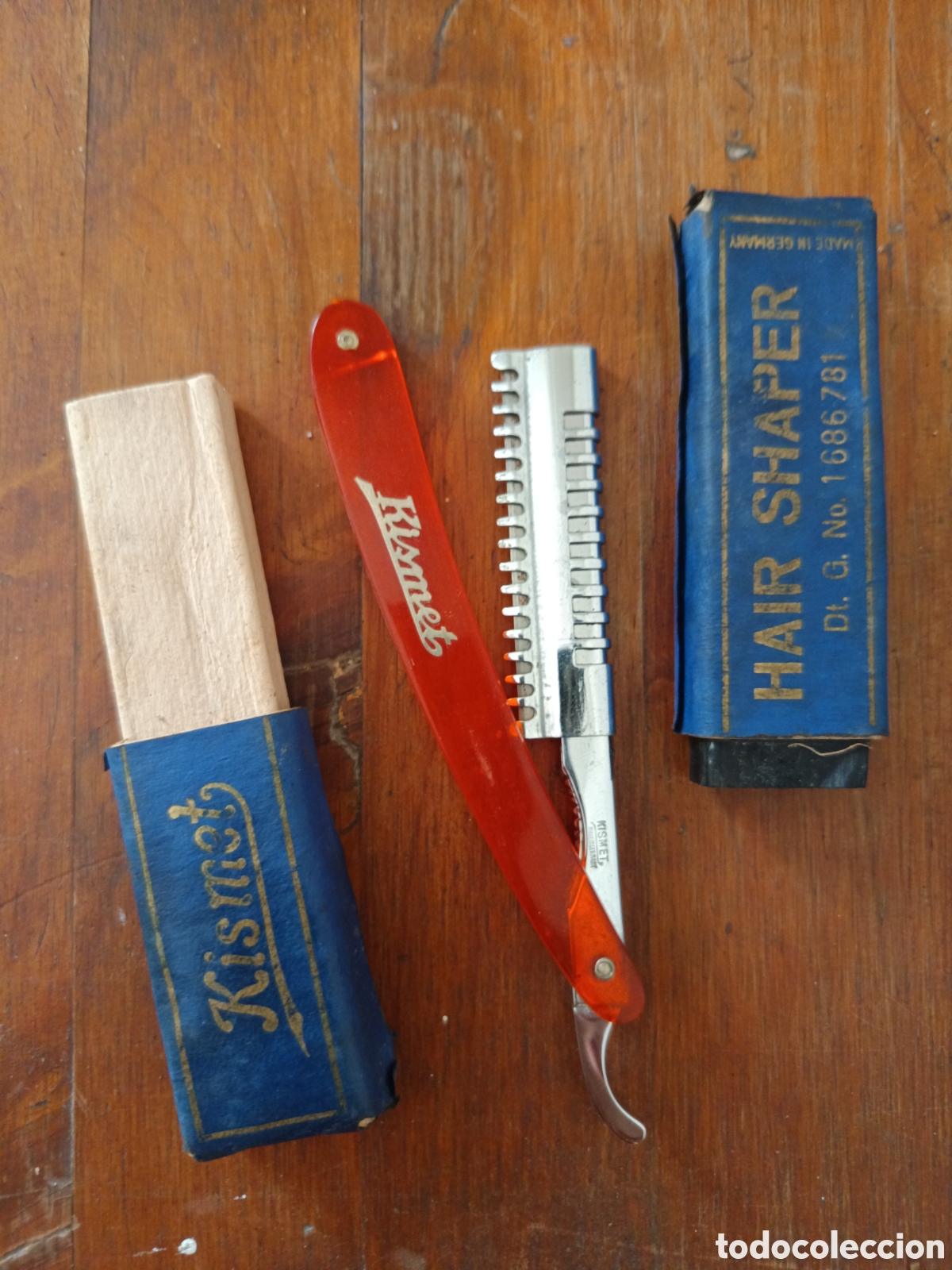 Antig&uuml;edades: KISMET MADE IN GERMANY HAIR SHAPER PARA EL CABELLO COMPLEMENTOS BARBER&Iacute;A NAVAJAS