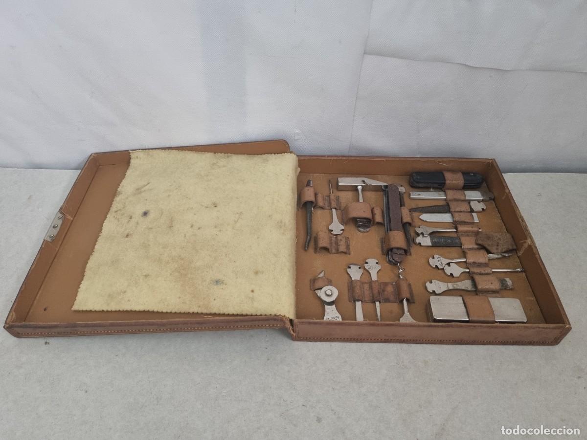 Antig&uuml;edades: Antiguo estuche de herramientas antiguas - Foto 10