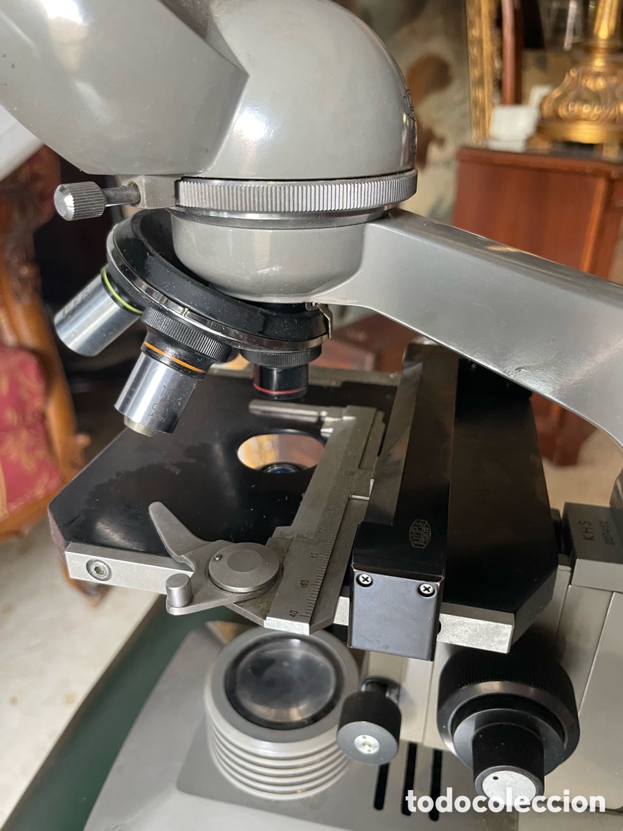 Antig&uuml;edades: Microscopio Olympus KHS - Foto 4