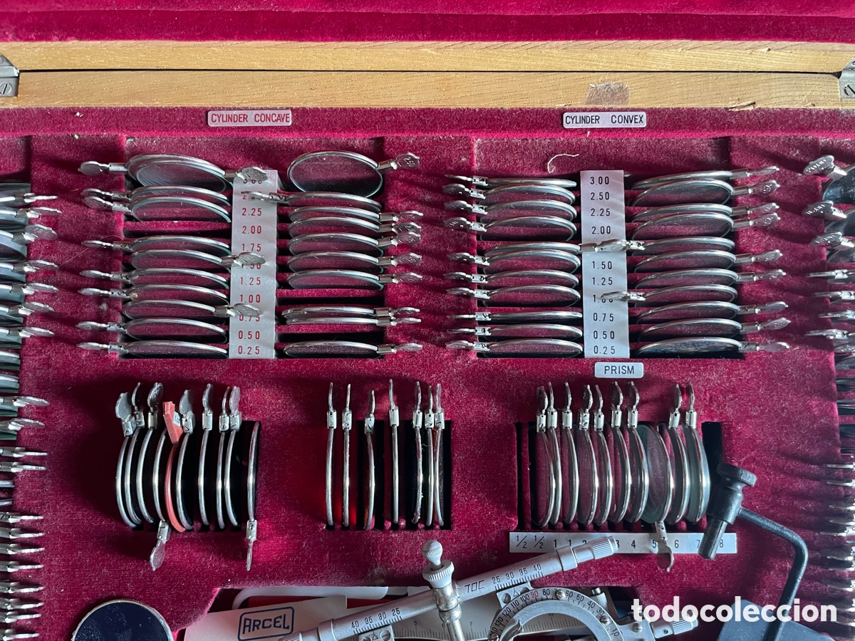 Antig&uuml;edades: Juego de Lentes &Oacute;pticas Arcel - Foto 3