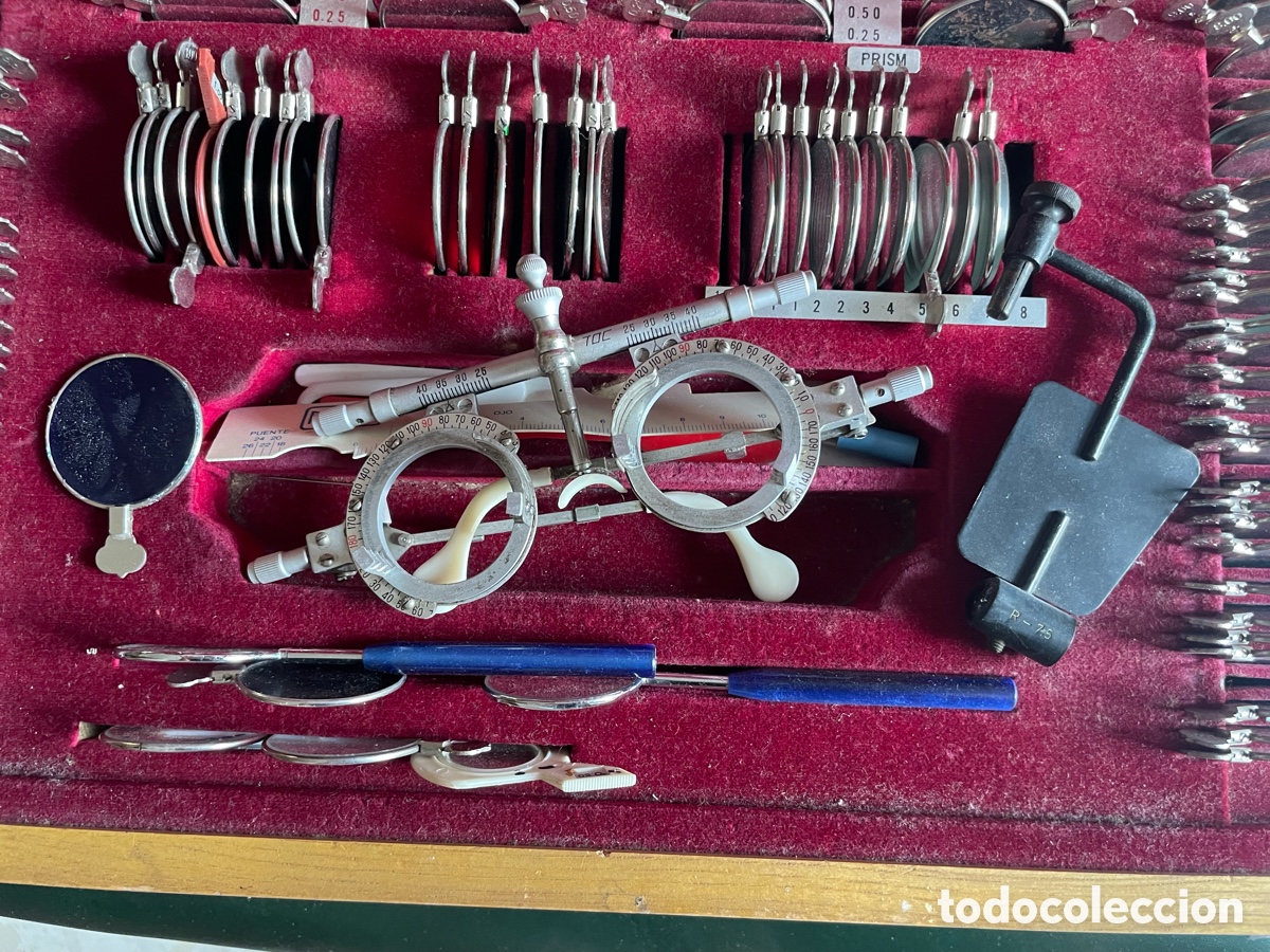 Antig&uuml;edades: Juego de Lentes &Oacute;pticas Arcel - Foto 5