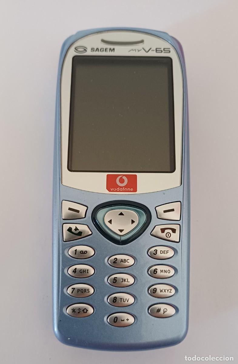Tel&eacute;fonos: ANTIGUO TELEFONO MOVIL SAGEM V65 - VODAFONE - 20-9-26