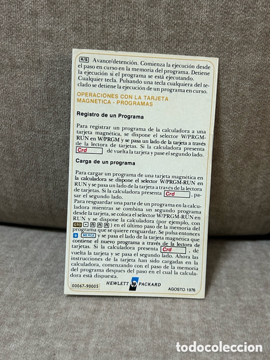 Antig&uuml;edades: CALCULADORA HEWLETT-PACKARD HP 67 - Foto 14