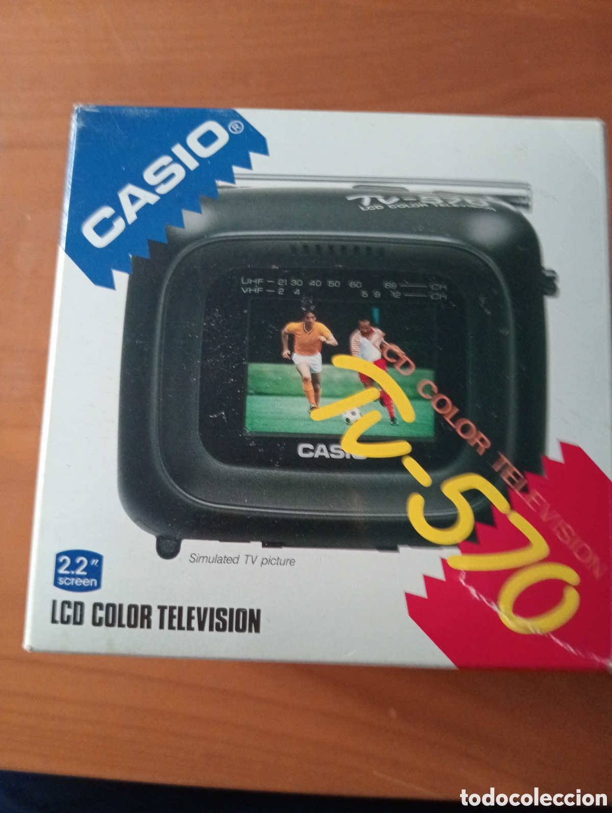 Antig&uuml;edades: Televisi&oacute;n LCD color 22&rdquo; Casio TV-570