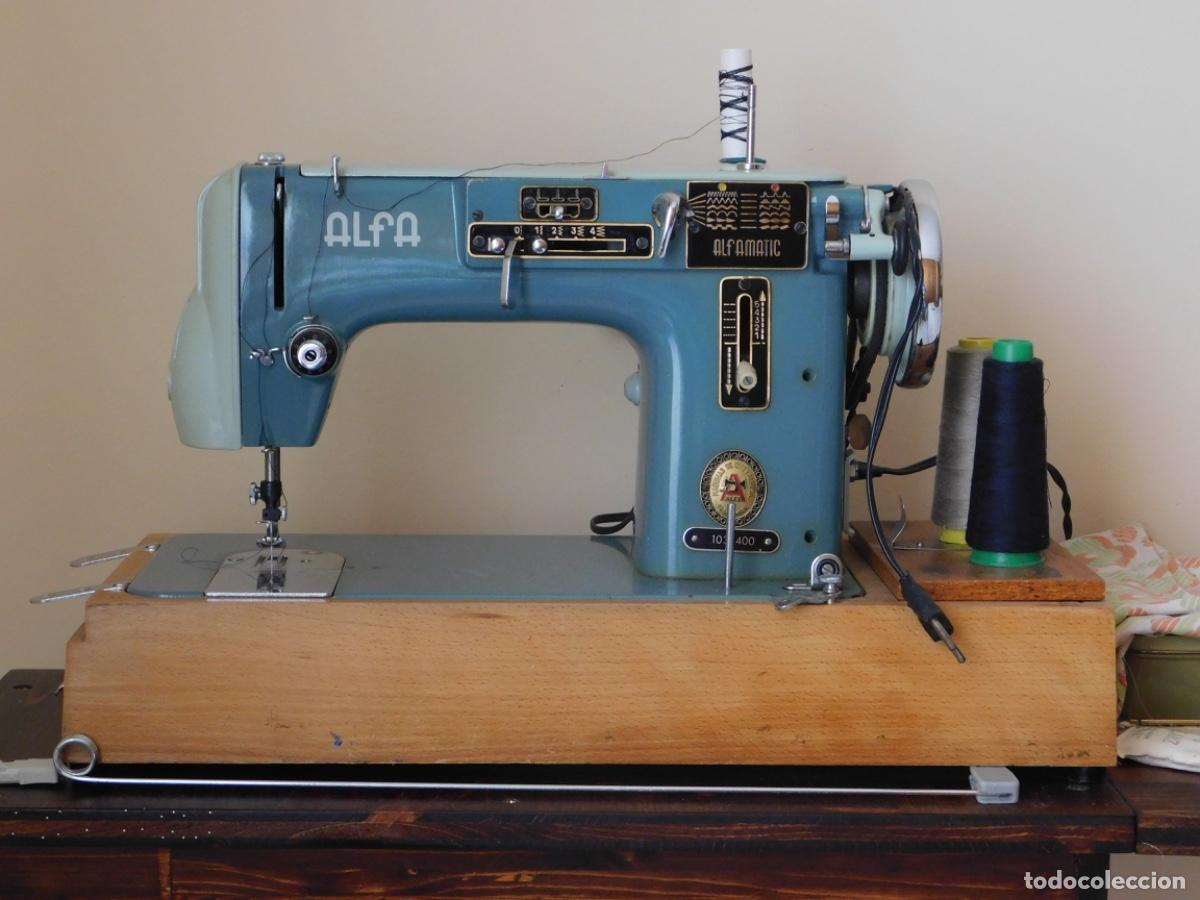 Antig&uuml;edades: M&aacute;quina de coser Alfa 103