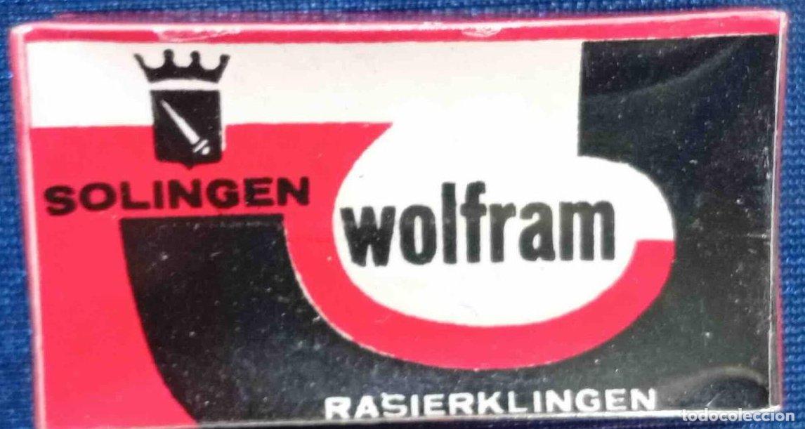 Antig&uuml;edades: ESTUCHE SIN ABRIR CON 10 HOJAS DE AFEITAR MARCA WOLFRAM. HIJOS DE R. ROJO. ESPA&Ntilde;OLA