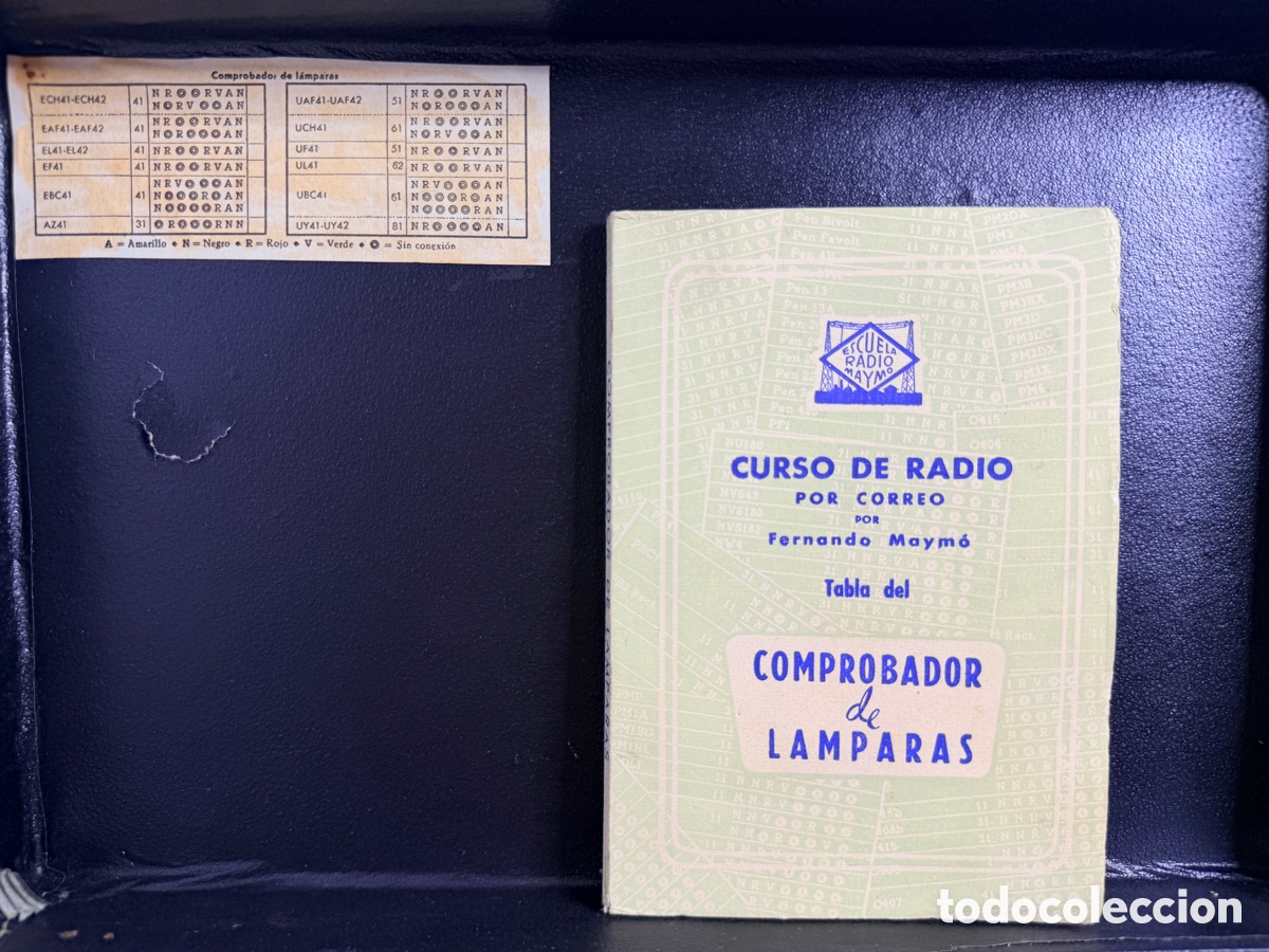 Antig&uuml;edades: Maym&oacute; Comprobador V&aacute;lvulas 1943 - Foto 5