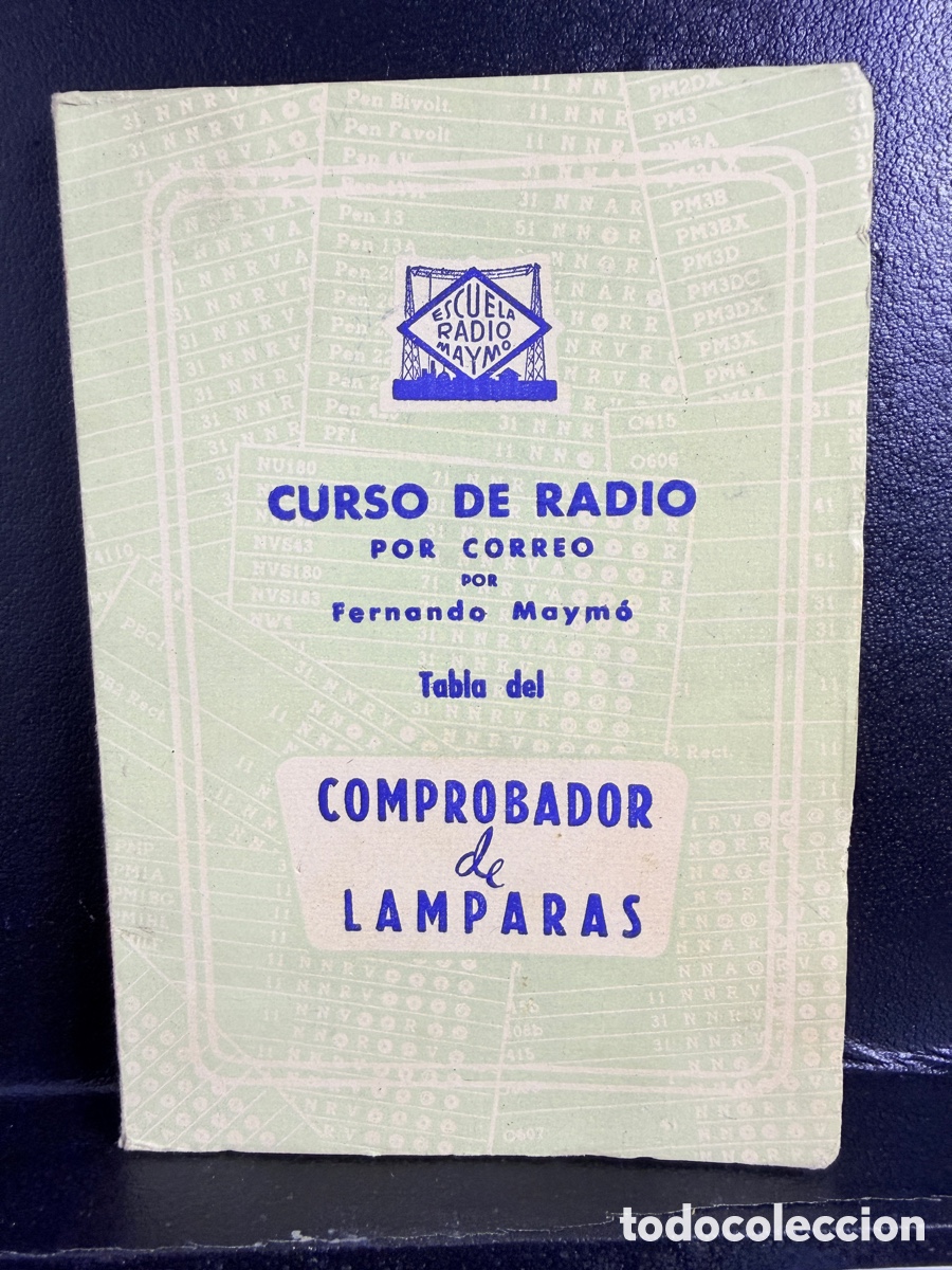 Antig&uuml;edades: Maym&oacute; Comprobador V&aacute;lvulas 1943 - Foto 6