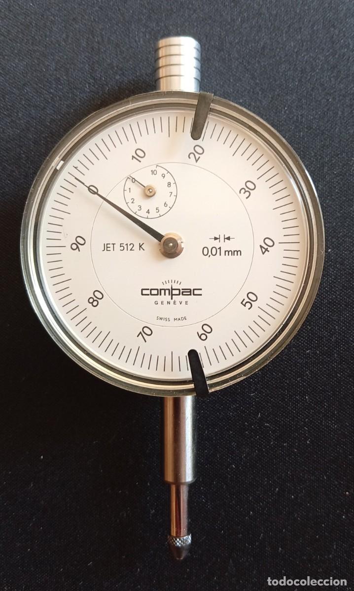 Antig&uuml;edades: RELOJ COMPARADOR METROLOGICO COMPAC JET 512K 0.01 mm