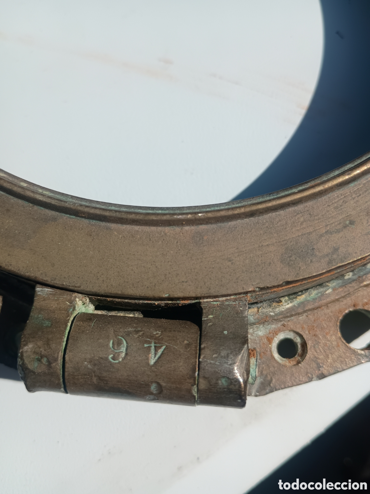 Antig&uuml;edades: Ojo de buey barco bronce - Foto 3