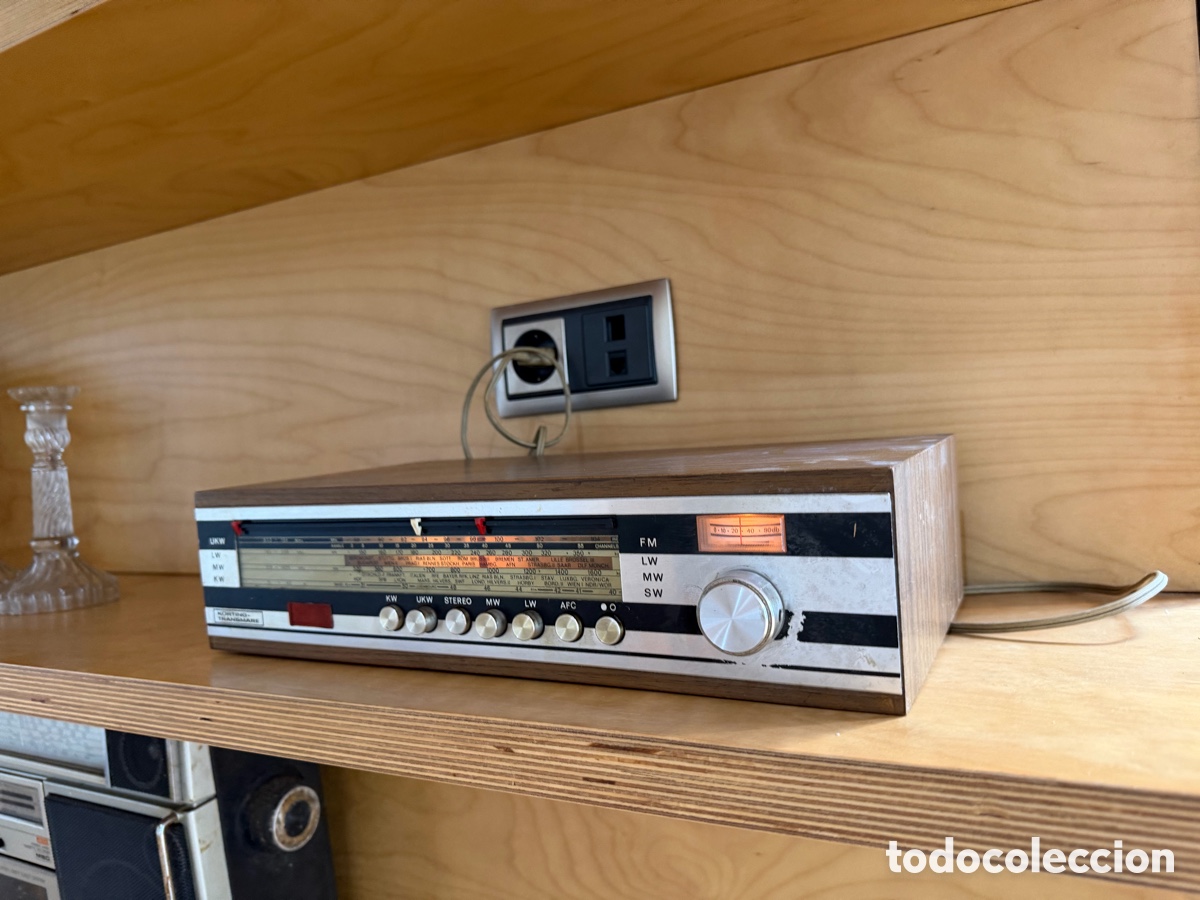 Antig&uuml;edades: Sintonizador Radio Vintage K&ouml;rting Transmare - Foto 2