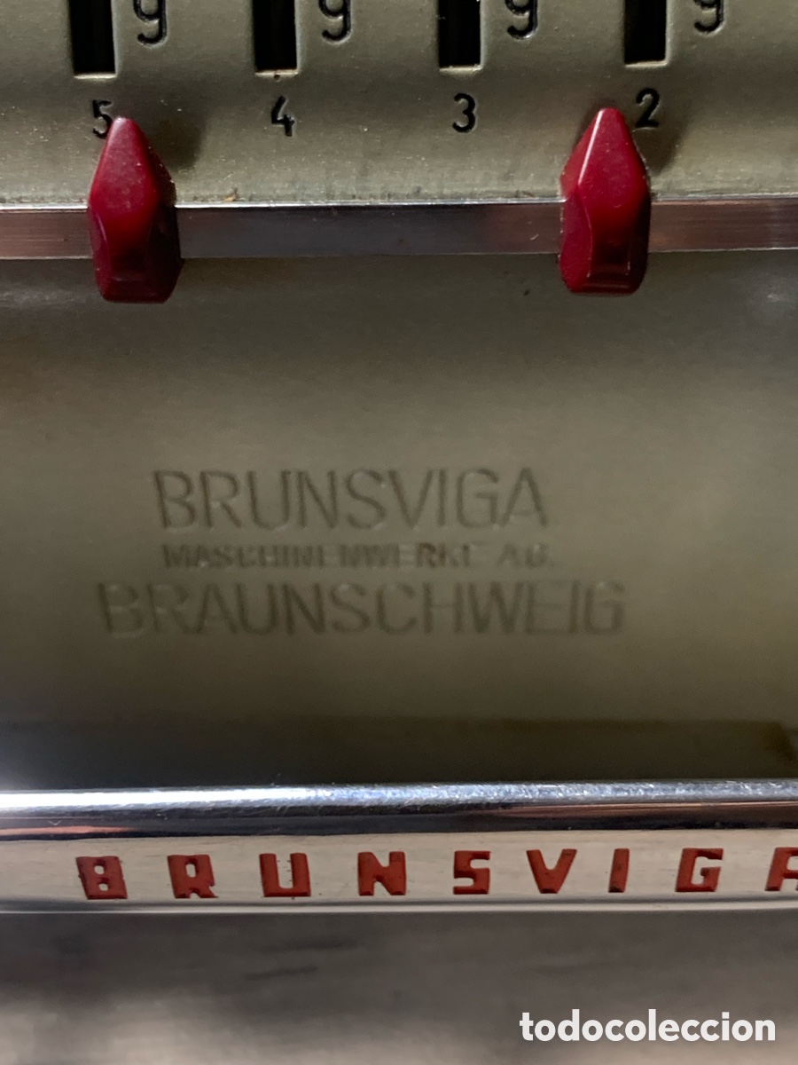 Antig&uuml;edades: Calculadora Brunsviga - Foto 6