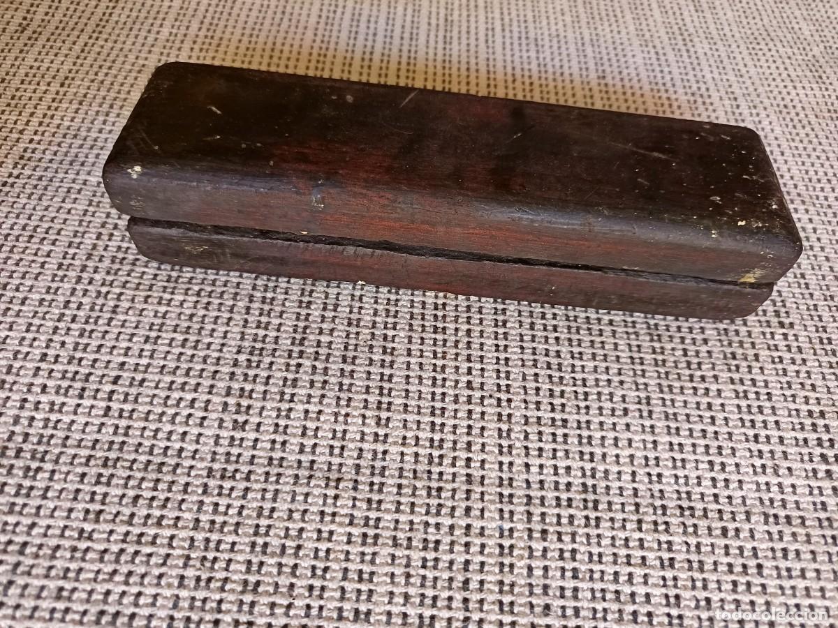 Antig&uuml;edades: Piedra afilar navaja de afeitar - Foto 2