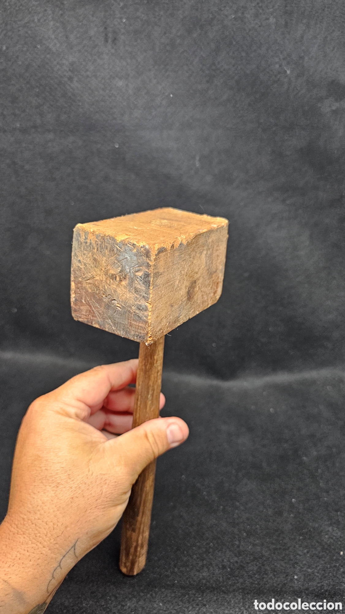 Antig&uuml;edades: Antiguo mazo de carpintero - Foto 4