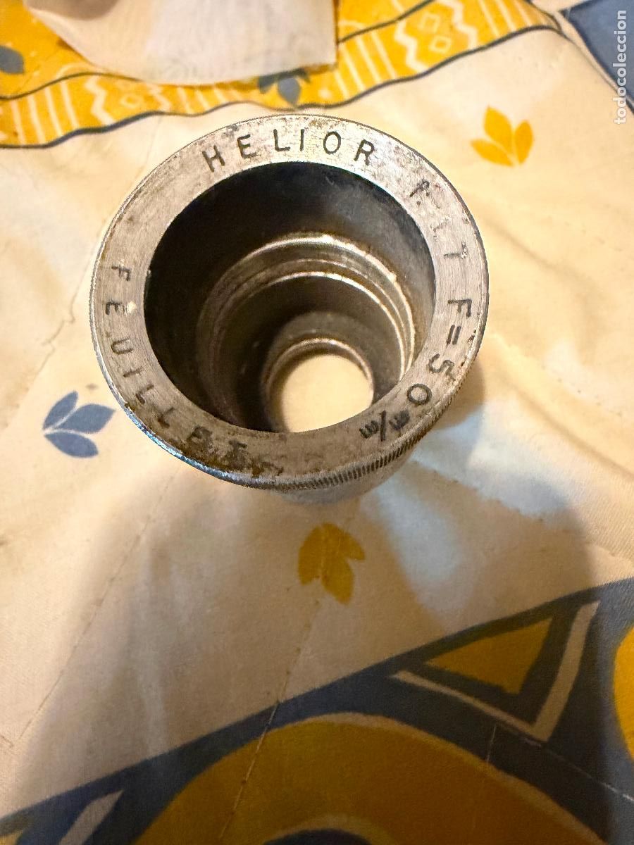 Antig&uuml;edades: Objetivo helior feuillet sin cristal