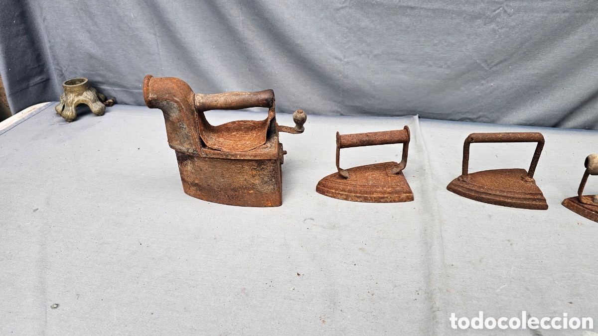 Antig&uuml;edades: Lote d3 planchas antiguas varias - Foto 2