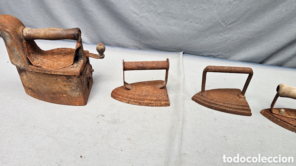 Antig&uuml;edades: Lote d3 planchas antiguas varias - Foto 3