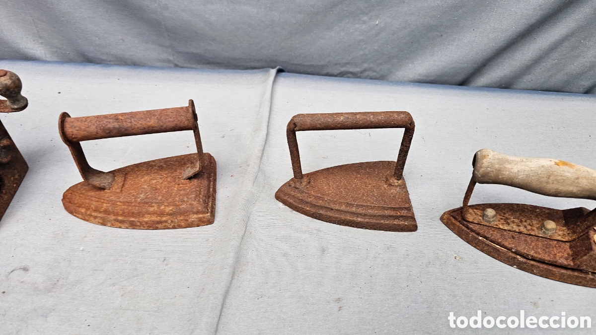 Antig&uuml;edades: Lote d3 planchas antiguas varias - Foto 4