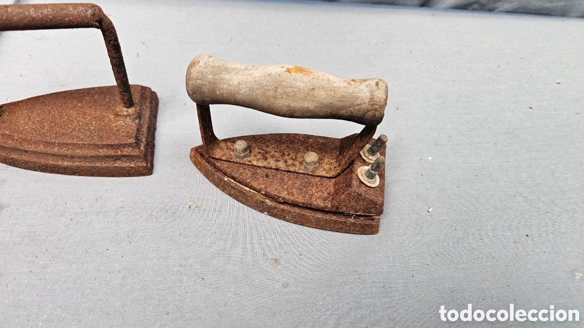 Antig&uuml;edades: Lote d3 planchas antiguas varias - Foto 5